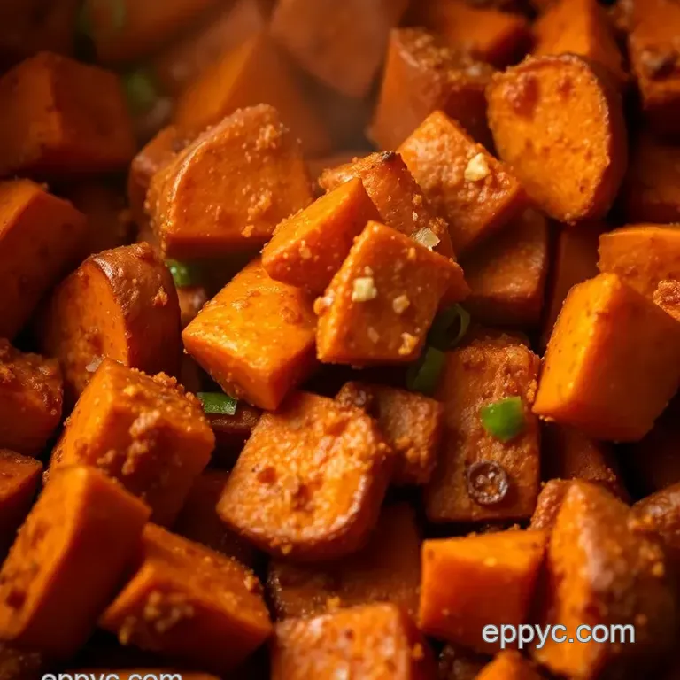 Sweet Potato Air Fryer Fries: Crispy and Delicious! presentation
