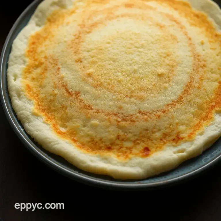 Tapioca Flour Pancakes presentation