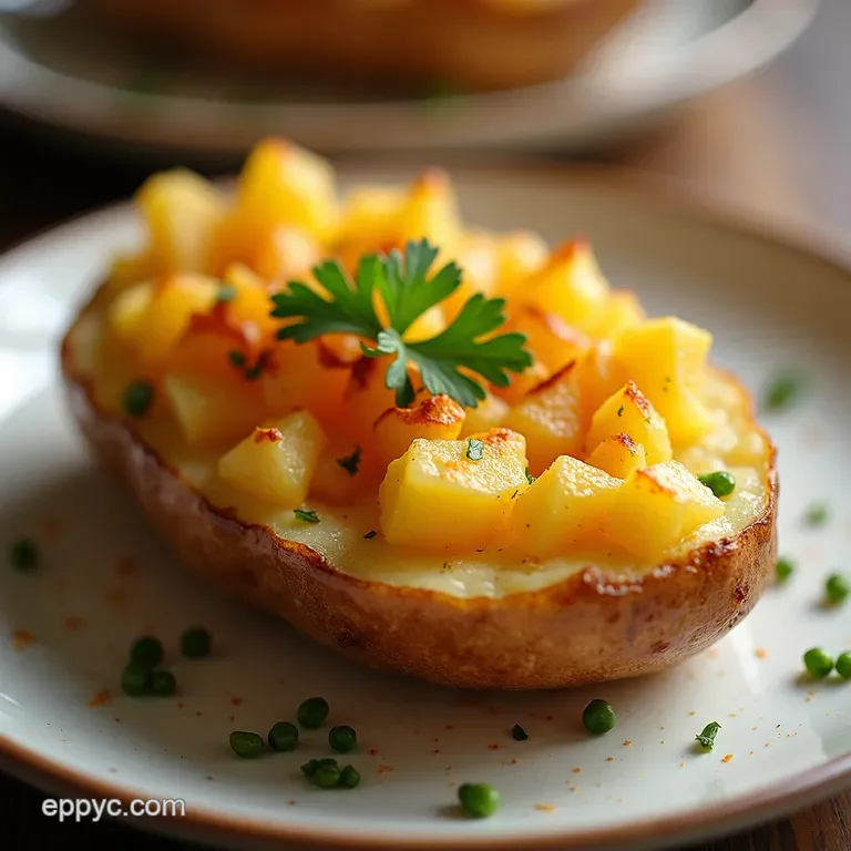 The Perfect OvenBaked Potato Crispy Skin Fluffy Inside
