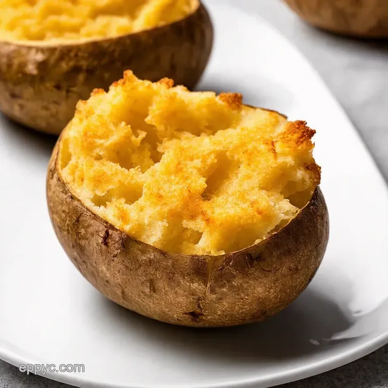 Best Baked Potato EVER Crispy Skin Fluffy Inside The Ultimate Baked Potato Crispy Skin Fluffy Inside