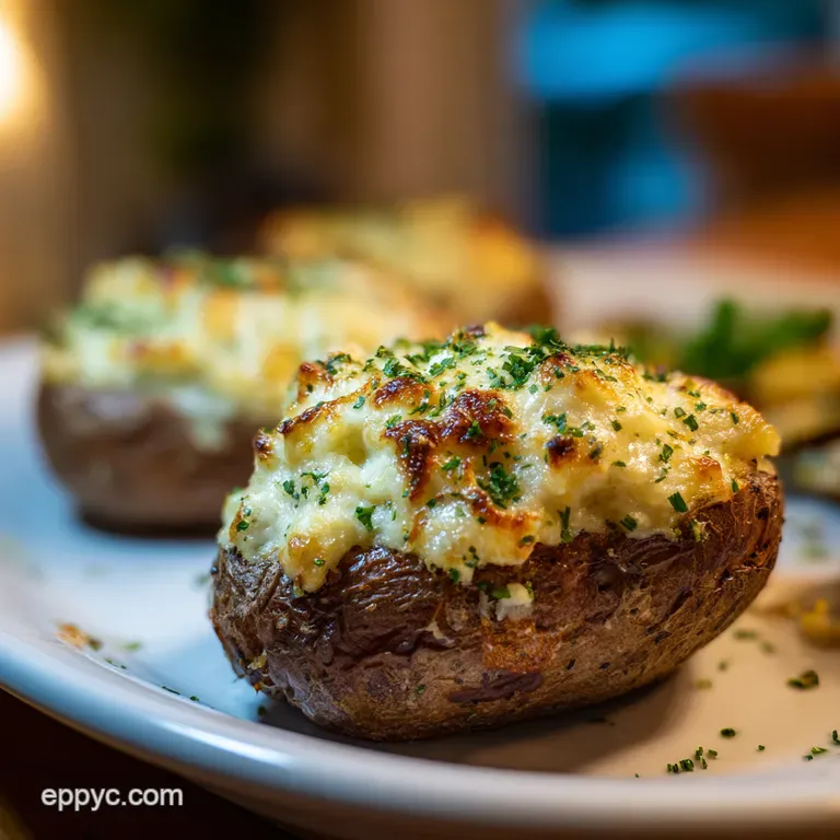 My Ultimate Creamy Cheesy Twice Baked Potatoes Steakhouse Classic Side