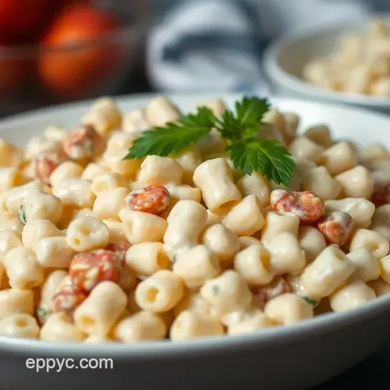 The Ultimate Creamy Macaroni Salad