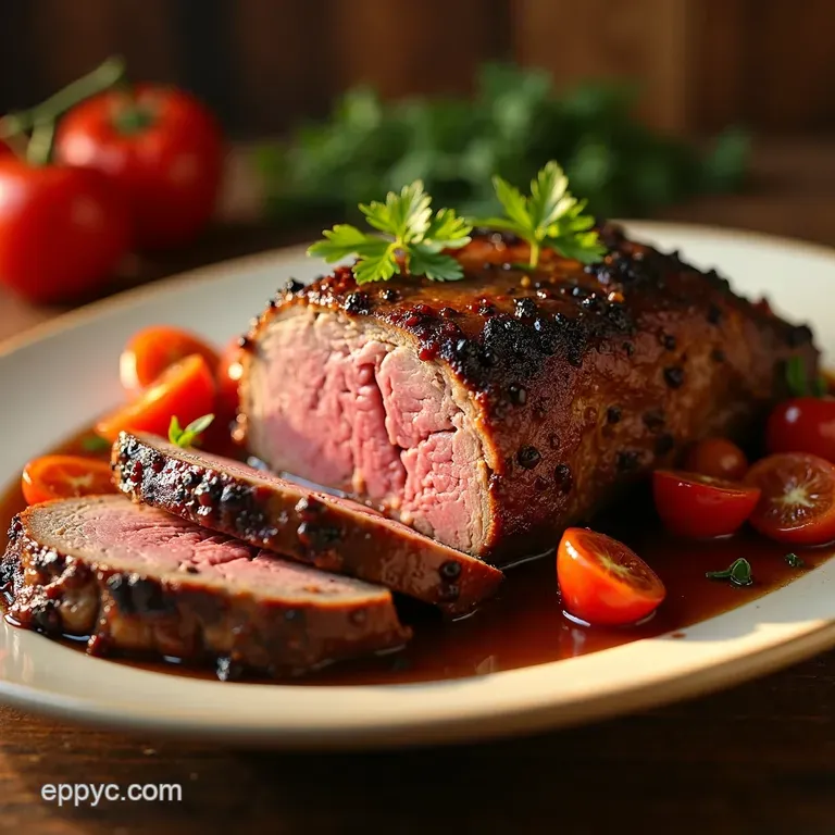 The Ultimate Slow Cooker Chuck Roast Fallapart Tender presentation
