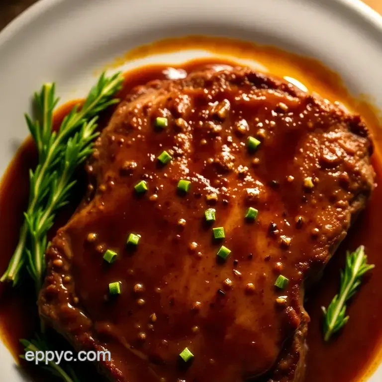 The Ultimate Steak Marinade presentation