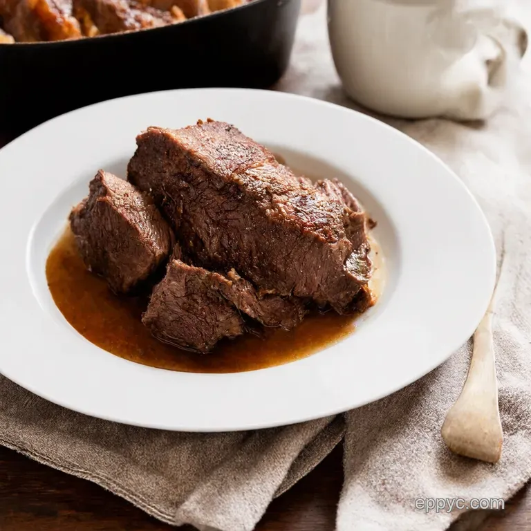 The Ultimate Sunday Comfort SlowBraised Pot Roast