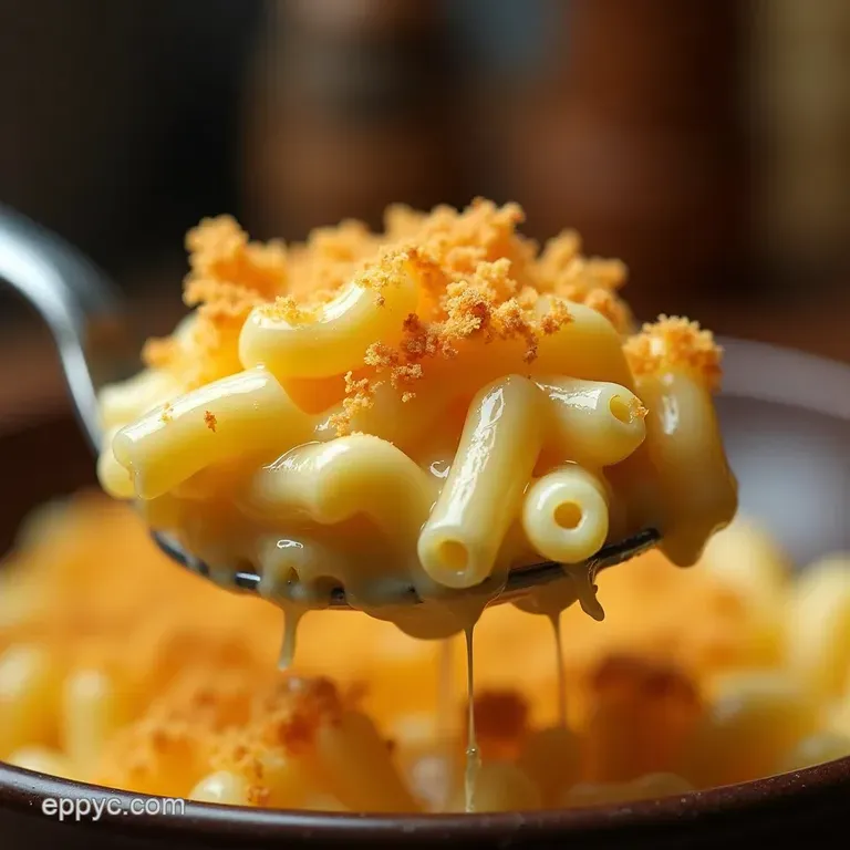 The Proper Bake Chefs Signature Creamy ThreeCheese Macaroni Cheese presentation