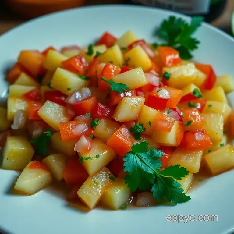 Tropical Pineapple Salsa: A Flavor Explosion in Every Bite!