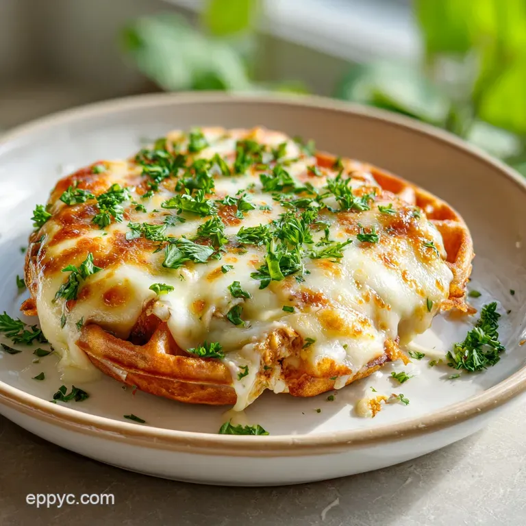 Savory Tuna Melt Chaffle Recipe