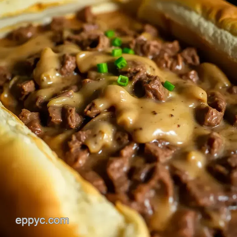 Ultimate Beef Dip Sandwiches: Dipping into Flavor presentation