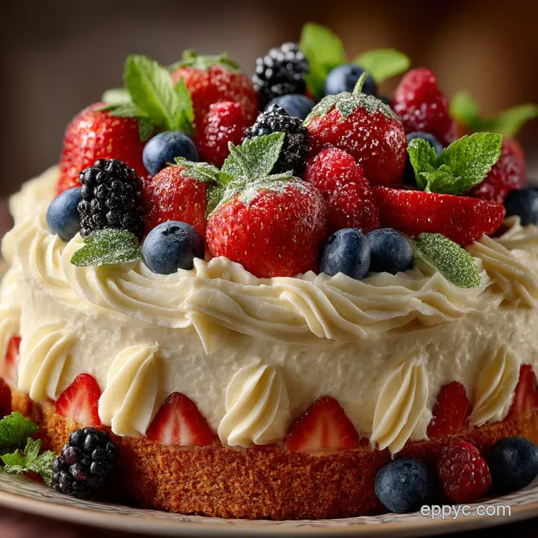 The Ultimate Berry Chantilly Cake Triple Cream Frosting Recipe