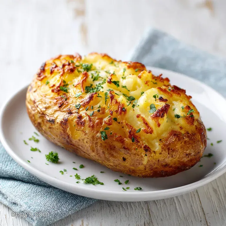 The Ultimate Crispy Baked Potato