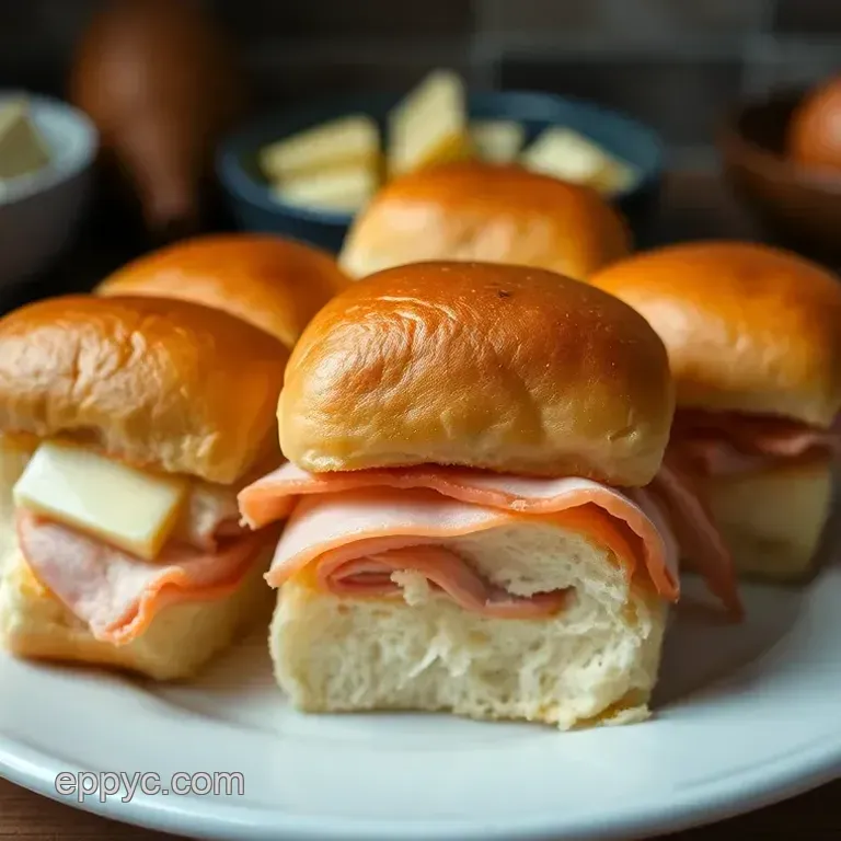 Ultimate Ham and Cheese Sliders on Sweet Hawaiian Rolls