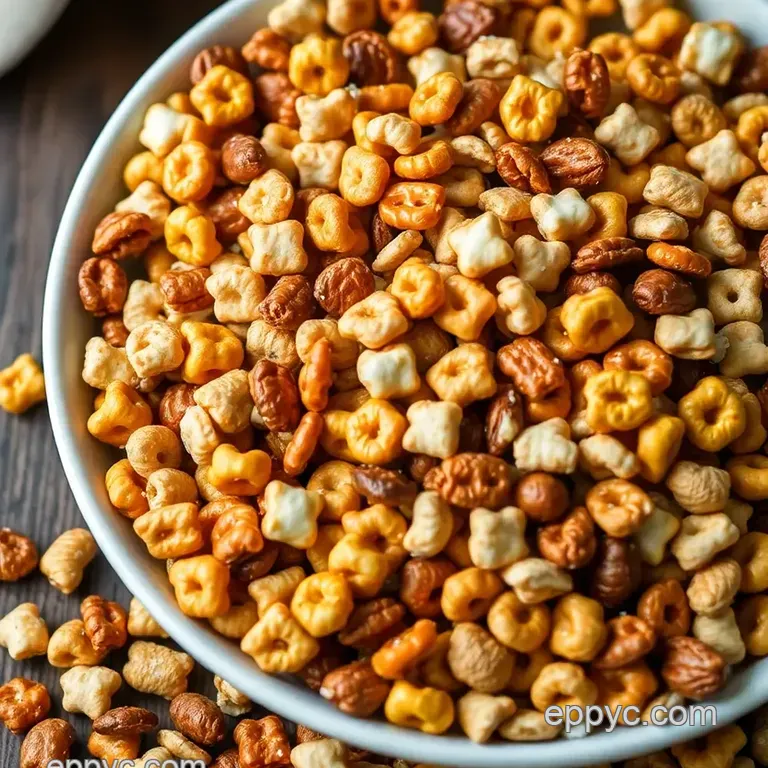 Ultimate Homemade Chex Mix: A Savory Snack Sensation presentation