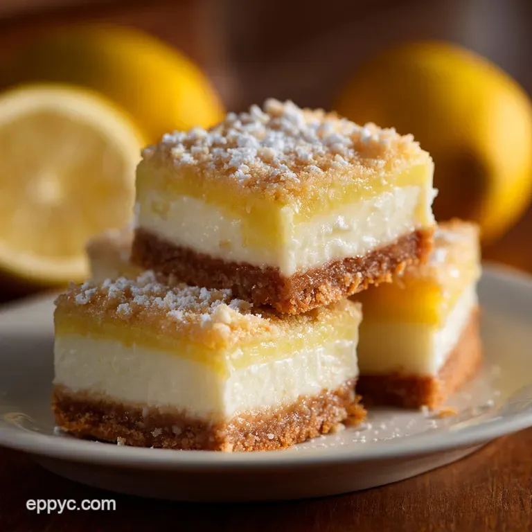 The Ultimate Lemon Cream Cheese Bars with Perfect Shortbread Crust