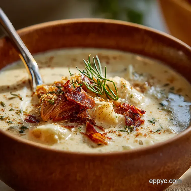 Ultimate Smoked Bacon and Creamy Potato Chowder