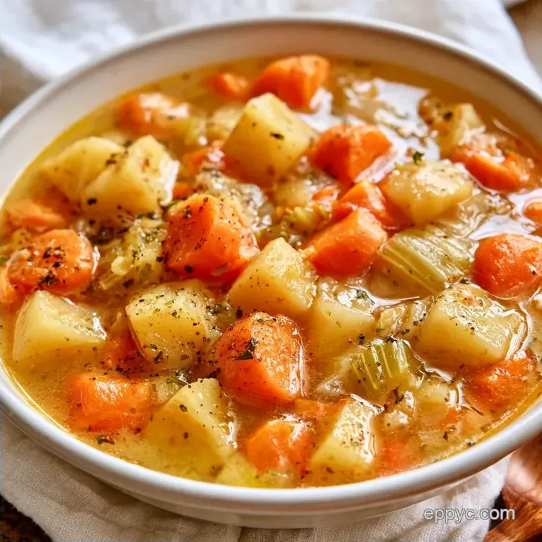 Healthy Vegetarian Broth Soup