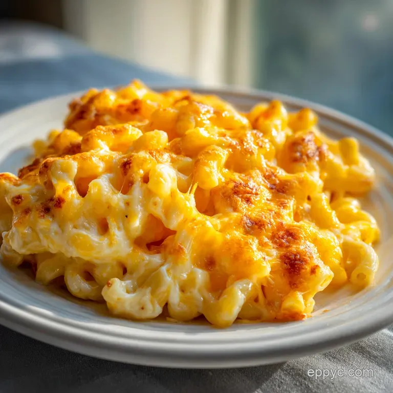 Velvety Baked Mac and Cheese Recipe