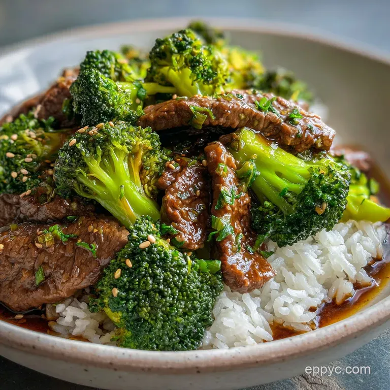 Beef and Broccoli: Silky Velvety Texture