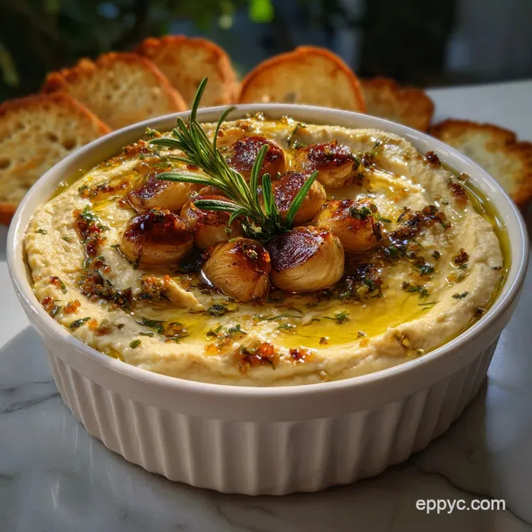 Velvety White Bean Dip with Tahini
