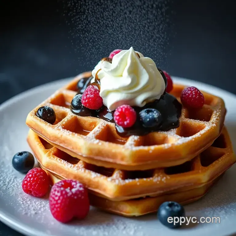 Waffle Toppings Galore: A Flavor Adventure presentation