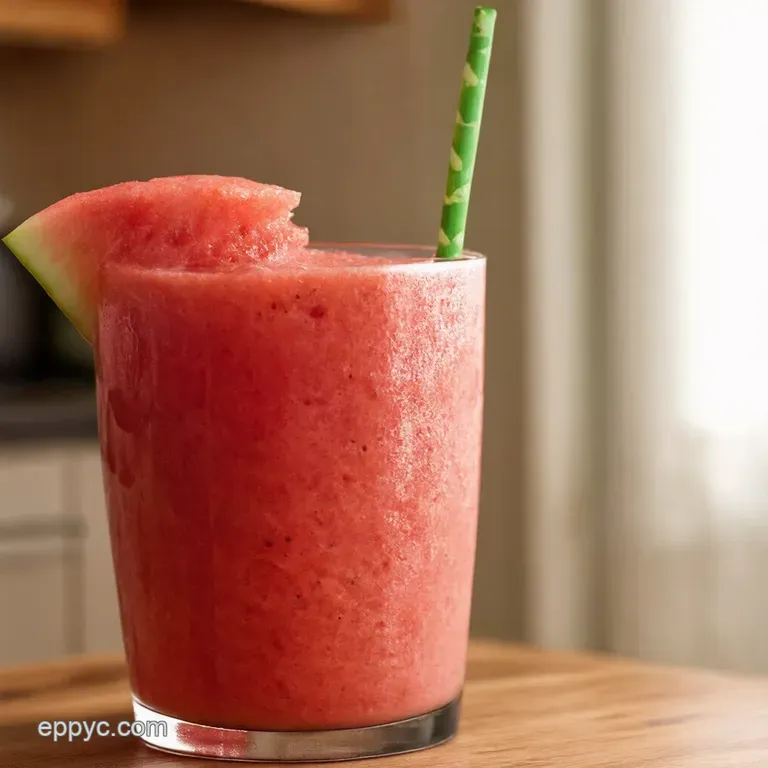 Watermelon Wonder Smoothie A Refreshing Summer Treat presentation