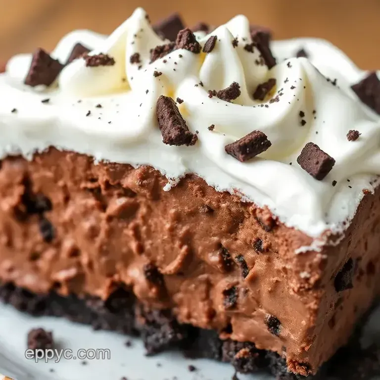 Whip Up Chocolate Fudge Mud Pie Delight