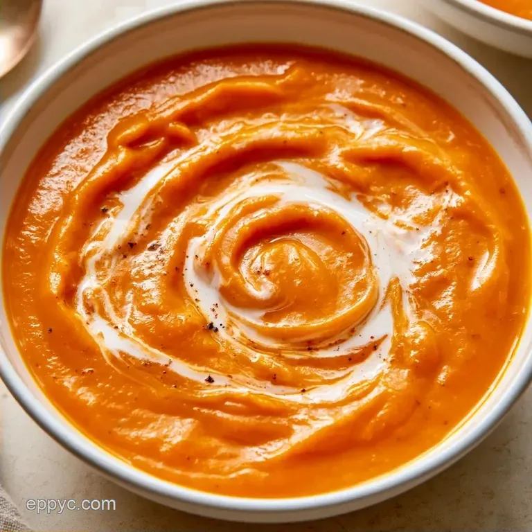 Velvety Winter Squash Soup with Coconut Milk
