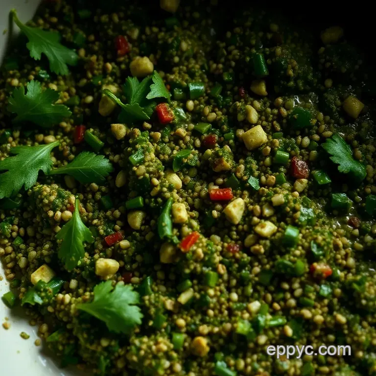 Zesty Chimichurri Seasoning Mix presentation