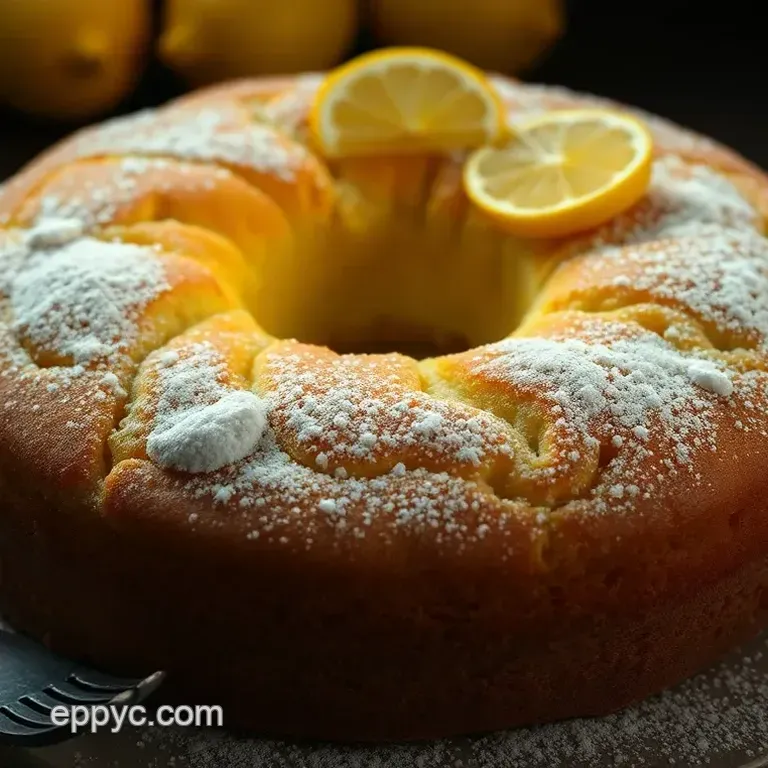 Zesty Lemon Olive Oil Cake