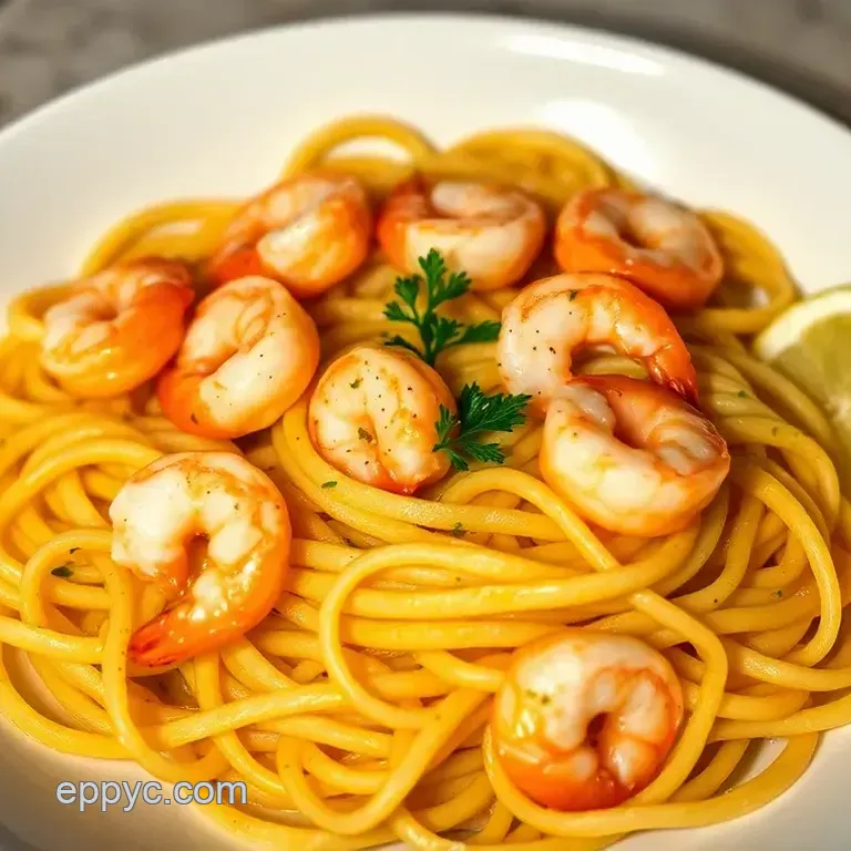 Zesty Shrimp and Lemon Pasta Delight